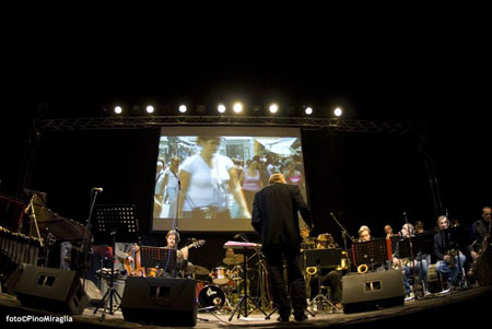 ONJ in concerto alla Villa Ammaturo (ph Pino Miraglia)