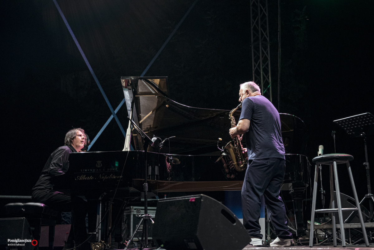 Francesco Nastro e Marco ZurzoloPomigliano Jazz Festival 2022Parco PubblicoPomigliano D’Arco