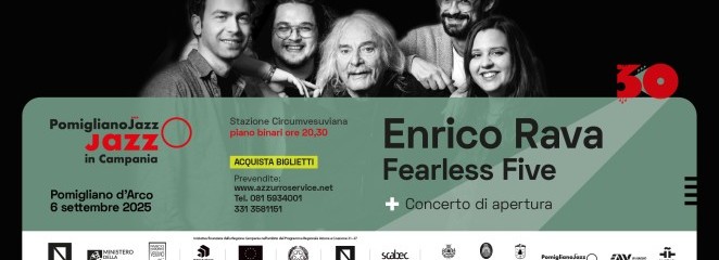 Enrico Rava Fearless Five in concerto alla XXX Edizione di Pomigliano Jazz
