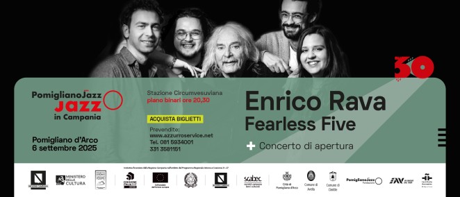 Enrico Rava Fearless Five in concerto alla XXX Edizione di Pomigliano Jazz