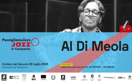 Al Di Meola in concerto al tramonto sul Cratere del Vesuvio
