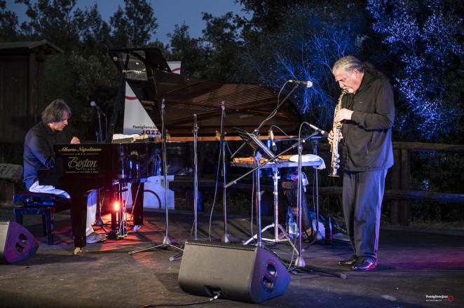 Javier Girotto e Francesco Nastro Napoli da Scarlatti a De Curtis Pomigliano Jazz Festival 2025 Vesuvio Strada Matrone Napoli