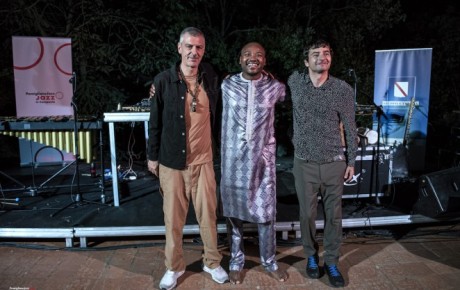 Gianluca Petrella, Pasquale Mirra e Kalifa Kone: le foto del concerto al Museo dell’Osservatorio Vesuviano