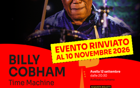 Billy Cobham “Time Machine”, concerto rinviato al 10 novembre